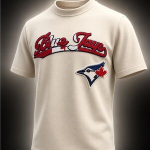 Toronto Blue Jays Cream Logo Tee